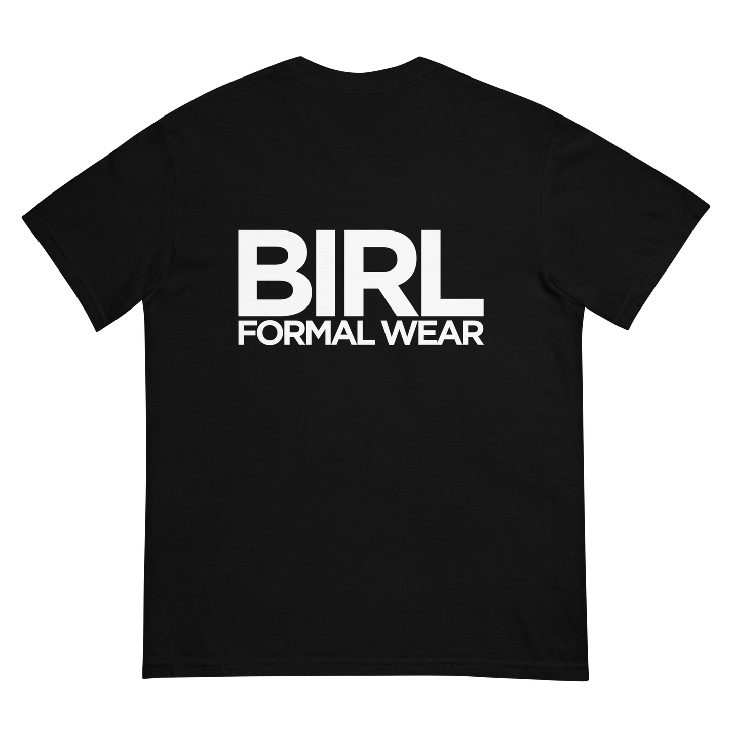 BIRL FORMAL WEAR: TUXEDO T-SHIRT