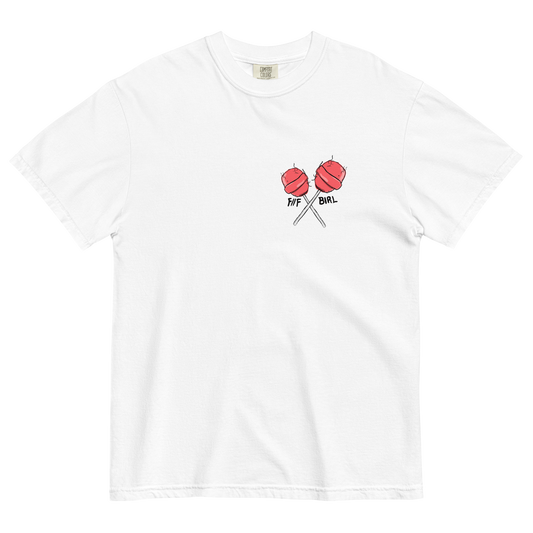 F//FxBIRL HOW MANY LICKS? SNOWBERRY TEE