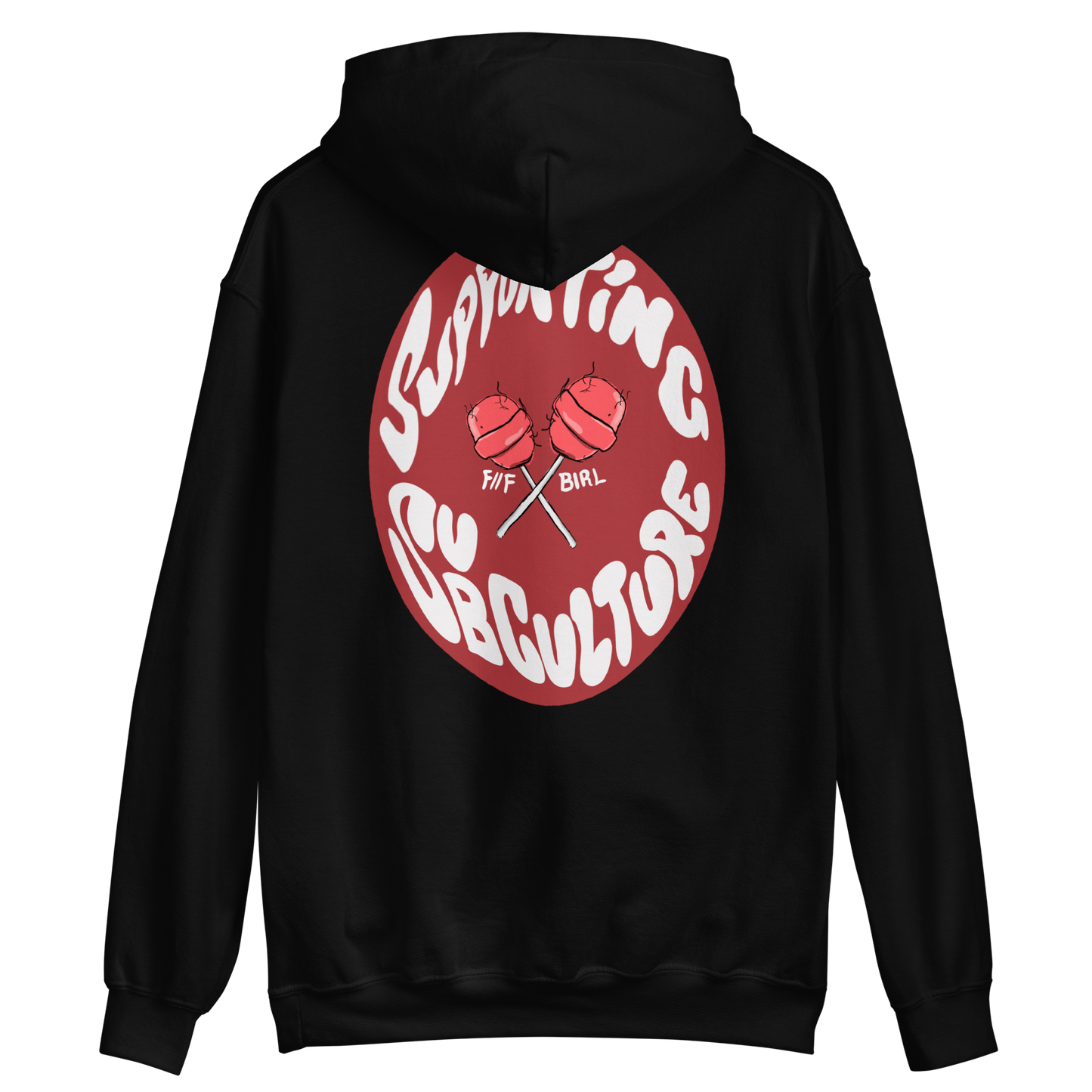 F//FxBIRL HOW MANY LICKS? BLACKBERRY HOODIE