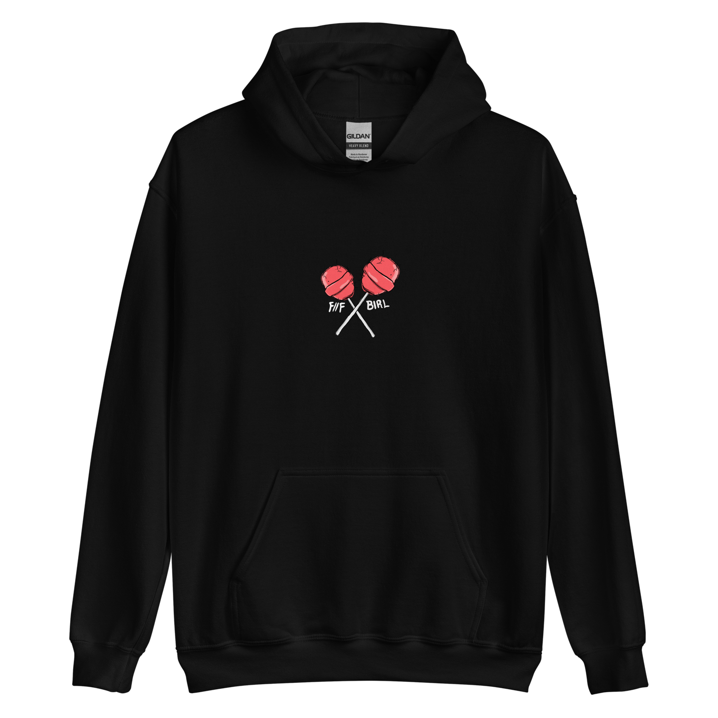 F//FxBIRL HOW MANY LICKS? BLACKBERRY HOODIE