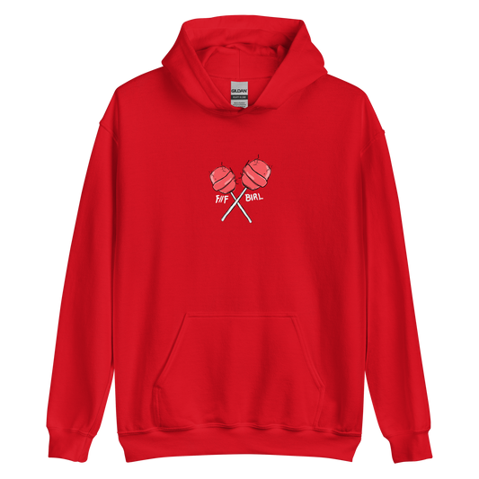 F//FxBIRL HOW MANY LICKS? CHERRY HOODIE